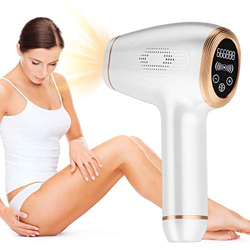 Epilatore a Luce Pulsata IPL, Sistema di Depilazione 990,000 Flash Impulsi di Luce Indolore Permanente Dispositivo di Rimozione con Schermo LCD, perfe características