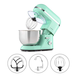 KLARSTEIN Bella Elegance - Impastatrice, Planetaria, Mixer da Cucina, 1300 W, 1,7 HP, 6 Livelli di Potenza, Funzione a Impulsi, Ciotola Acciaio Inox 5 en oferta