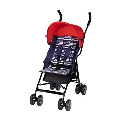Safety 1st Kiplo Passeggino da Viaggio Leggero e Ultracompatto, Solo 5,7 kg, Pieghevole e Reclinabile in 2 Posizioni, per Bambini 6 Mesi - 15 kg, Blue