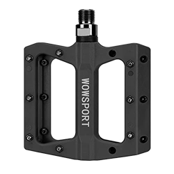 Pedali per mountain bike in lega di alluminio piatto 9/16" pedale per BMX/MTB (Nylon) características