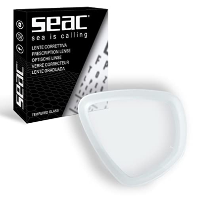 Seac, Lente Correttiva per Maschera Subacquea Eagle Unisex adulto, Trasparente, 2,5 D