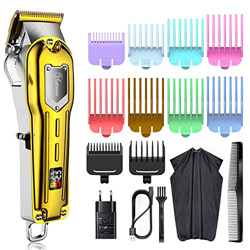 Hatteker Hair Clipper Hair Trimmer Men Professional Cordless Haircut Grooming Kit Ricaricabile precio