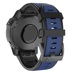 MYSNBKN Braccialetto Compatibile con Fenix 5 Larghezza 22MM Cinturino di Ricambio in Silicone Easy Fit per Fenix 5 / Fenix 5 Plus / Fenix 6 / Fenix 6  en oferta