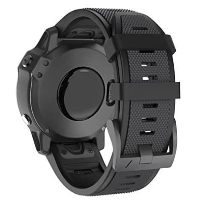 MYSNBKN Braccialetto Compatibile con Fenix 5 Larghezza 22MM Cinturino di Ricambio in Silicone Easy Fit per Fenix 5 / Fenix 5 Plus / Fenix 6 / Fenix 6 