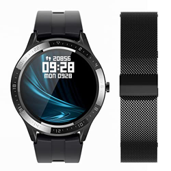 Smartwatch, Orologio Fitness Tracker Uomo Donna, Smart Watch con Saturimetro Contapassi Cardiofrequenzimetro Cronometro, Sportivo Activity Tracker Imp precio