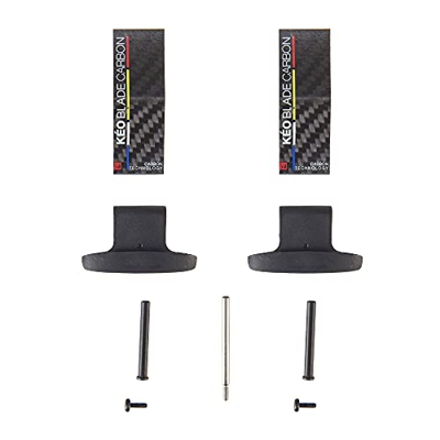 LOOK Cycle - Kit Lamine, KEO Blade Carbon - Kit di Lamine per Pedali KEO Blade in Carbonio, Ceramica e Titanio - Lama di Ricambio e/o Correzione della