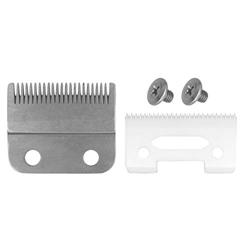AIRERA Set di Lame di Ricambio 2 Fori Professionali #2161, 1 Lama Fissa in Acciaio al Carbonio, 1 Lama Mobile in Ceramica, compatibile con Tagliacapel características
