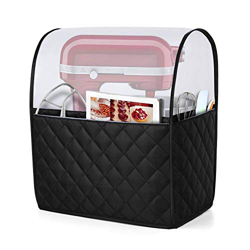Luxja Copertura per KitchenAid Robot da Cucina, Cover (Cima Nuvolosa) con Tasche Posteriori per KitchenAid Robot da Cucina e Accessori (Adatto per 5,6 en oferta
