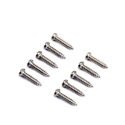 SUPVOX 50 PZ Tuning Peg Tuning Chiave Viti Machine Heads Guitar Tuner Viti di montaggio per chitarra elettrica/acustica Bass 11 x 2 mm (Argento) en oferta