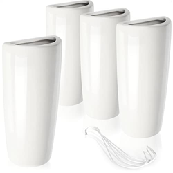 com-four® 4X umidificatore d'Aria Riscaldamento - umidificatore Aria radiatore Conico - evaporatore Acqua di Riscaldamento in Ceramica (Bianco - Conic en oferta