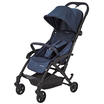 Maxi-Cosi Laika - Passeggino combinato compatto, ideale per viaggiare, leggero, compatto e flessibile, blu nomad