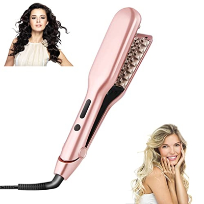 DOCT Pinze Professionali per Capelli Soffici, bigodino con Materiale in Ceramica tormalina, Strumenti per Lo Styling del Ferro arricciacapelli, Ferro 