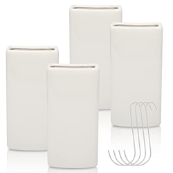 4 x Umidificatore Termosifoni in Ceramica,Umidificatore per Radiatore con gancio,Evaporatore d’Acqua in Bianco per Umidificare l’Aria della Stanza - 4 características