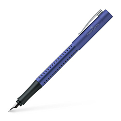 Faber-Castell 140904 – Penna stilografica Grip 2011, B blu características