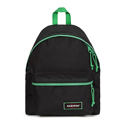 Eastpak Padded Pak'r Zaino, 40 cm, 24 L, Nero (Kontrast Clover)
