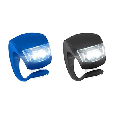 Luce per passeggino, riflettori per passeggino, luce lampeggiante per passeggino, corridori, camminatori, accessori per passeggini, vedere e vedere co