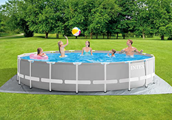 INTEX Prism Frame Set Piscina Rotondo con Pompa Scala Copripiscina Fuoriterra características