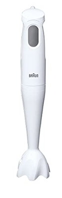 Braun Frullatore ad Immersione, Mixer MultiQuick 1 MQ 100 Dip, 450 W , con PowerBell per un Trito Omogeneo, Velocità One Touch Speed, Funzione Anti-Sp