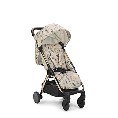 Elodie Details MONDO Passeggino Pieghevole da Viaggio - Ultra Compatto e Leggero, chiusura a una Mano - per Viaggi in Aereo o Città - 54 x 42 x 18 cm 