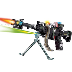 BAKAJI Fucile Giocattolo per Bambini Caricatore e Munizioni Gioco Bambino en oferta