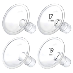 Maymom MyFit 17,19 mm scudo piccolo compatibile con pompe toraciche Medela PersonalFit, Freestyle, Harmony, Maxi, Freestyle Flex connettore Maymom lar en oferta