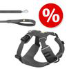 Set Ruffwear pettorina e guinzaglio Front Range - Pettorina Tg. M + guinzaglio 1,5 m x 2 cm características