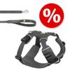 Set Ruffwear pettorina e guinzaglio Front Range - Pettorina Tg. M + guinzaglio 1,5 m x 2 cm