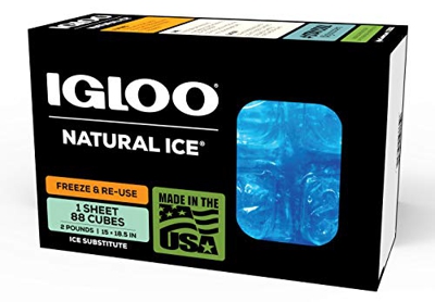 IGLOO Maxcold, Strato di cubetti di Ghiaccio all’Aperto, Blu, 88 Cubi
