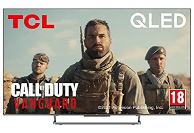 TCL 55C727, Smart Android Tv 55 Pollici, QLED TV, 4K UHD, Con Motion Clarity 100Hz e Audio Onkyo
