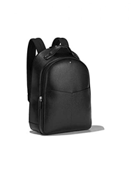 Montblanc MB Sartorial Backpack Small 2 Comp BK, Zaino Unisex-Adulto, Nero, Taglia Unica en oferta