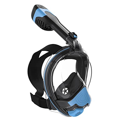ORSEN Maschera da snorkeling, circolazione dell'aria integrale