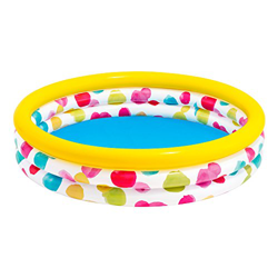 Intex- Piscina Onda 3 Anelli 168X40 Geometria Grande, Multicolore, 168 x 38 cm, 58449 precio