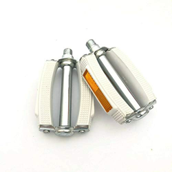 RMS S.P.A. Coppia Pedali Bianchi Bianco Modello Sport Olanda per Bici d'Epoca UNIVERSALI 421510255 precio