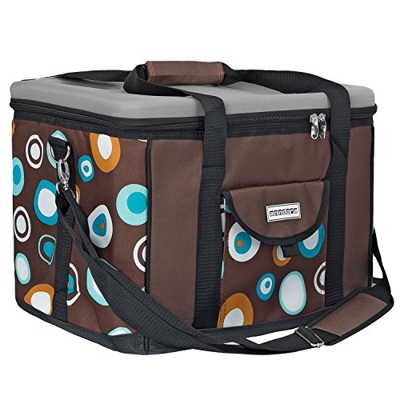 Anndora, Borsa Termica – Borsa frigo, ideale per pic-nic, XL braun (Marrone) - TW-1886-169