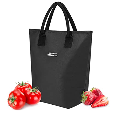 Touchfutrue Borsa Termica Porta Pranzo,Borsa Termica Grande,Borsa da Picnic Isolata Riutilizzabile,Borsa Pranzo Ufficio,Borsa Frigo Adatto per Picnic,