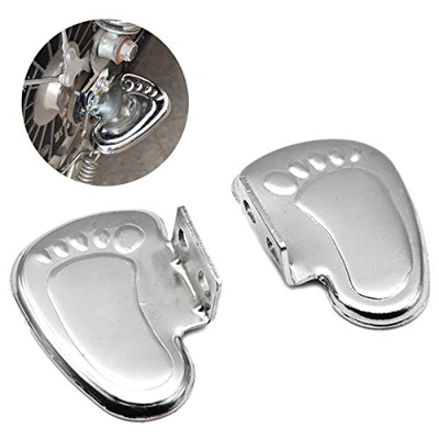 ASEOK Pedale Posteriore per Bicicletta Pieghevole, Cuscino per Pedale Posteriore per Bicicletta, Sedile Posteriore per Bicicletta Accessori per Ragazz