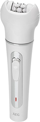 AEG LBS 5691 Lady Beauty - Epilatore, Lady Shaver, per la rimozione di calli, massaggio viso, funzionamento a batteria