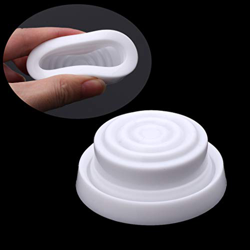HANBOLI Membrana per Pompe elettriche, 1 Pz Accessori per Membrane per tiralatte Elettrico Bianco Baby Silicone Parti di Ricambio per l'alimentazione en oferta