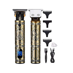 Tagliatrice Capelli,Rasoio Elettrico Display a LED,Hair Trimmer Ricarica USb,Barba Cordless Tagliacapelli,Barba Macchinetta,Adatto a Bambini,Adulti e  características