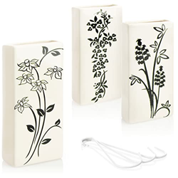 com-four® 3X umidificatore d'Aria in Ceramica - evaporatore radiatore per umidificare l'aria Ambiente - evaporatore Acqua con Gancio a Forma di S con  características