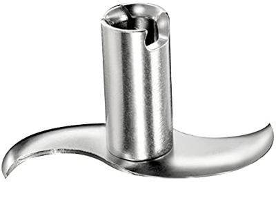 bamix Accessorio lama per carni e verdure per tutti i frullatori a immersione bamix, Inserto tritacarne e verdure per alimenti crudi e cotti, Acciaio 