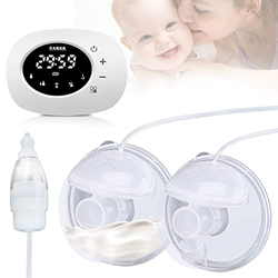 Tiralatte elettrico con aspiratore nasale del bambino, pompa da allattamento a mani libere, ricaricabile a doppio seno, con doppia aspirazione, 5 moda precio