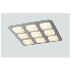 LED-MADISON-Q9 - Plafoniera moderna bianca a led quadrata 6 watt características