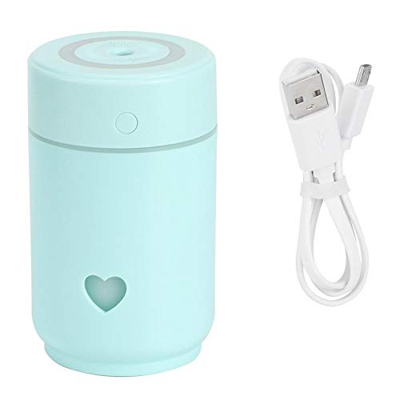 Nebbia per Porta USB Fogger 220ml Umidificazione dell'Aria, purificatore per Auto, Nebbia Fredda per la casa(Green)