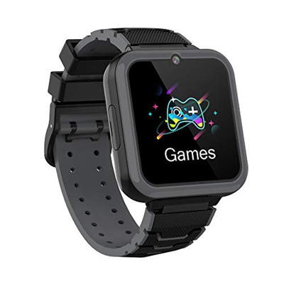 Bruvoalon Smartwatch Bambini 12 in 1 Orologio Intelligente con 7 Giochi MP3 Musica, Smartwatch Telefono Sveglia Fotocamera per Ragazzo Ragazza Natale 