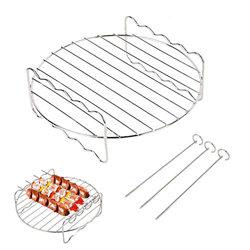 Set di accessori per friggitrice ad aria XL, multifunzione a doppio strato con spiedo, compatibile con XL Power Airfryer Philips características