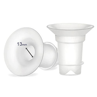 Maymom Flangia Inserti 13 mm per Medela e Spectra 24 mm Shields/Flange. Utilizzare con Medela Freestyle e Sonata per ridurre il tunnel del capezzolo f