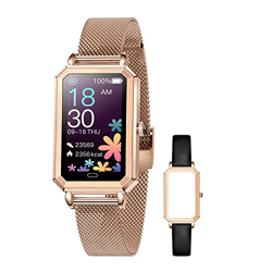 Smartwatch Donna, Orologio Fitness IP67 Impermeabile Smart Watch da Donna Notifiche Messaggi Contapassi Calorie Cardiofrequenzimetro da Polso Activity características