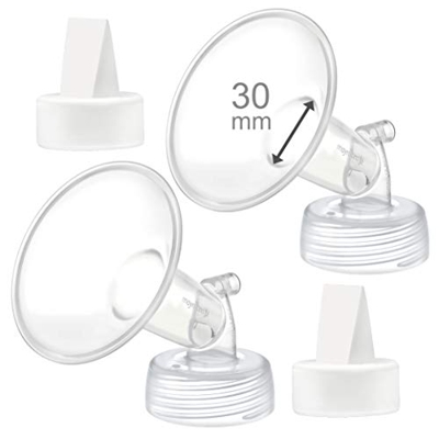 Maymom Valvola a flangia e beccuccio d'anatra compatibile con Spektren S1 Spektren S2 Spektren 9 Plus non originali Spektren (30 mm flangia)