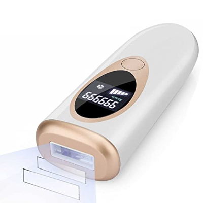 KSYXSL Epilatore a Luce Pulsata per Donna e Uomo 999,999 Flashes Dispositivo di Epilazione IPL Permanente con Ringiovanimento della Pelle Senza Dolore